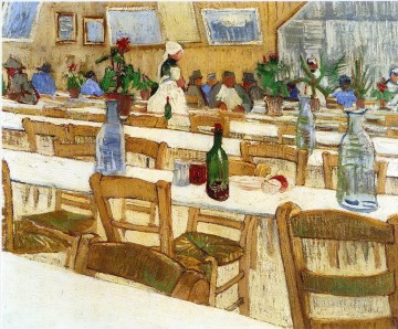 レストランのインテリア フィンセント・ファン・ゴッホ Oil Paintings